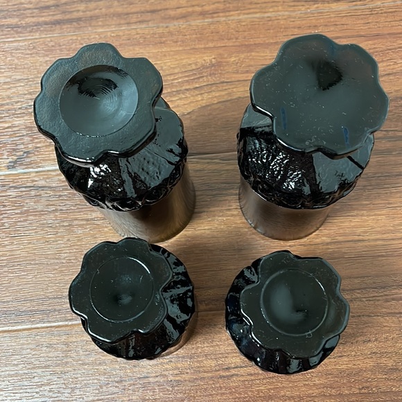 MID CENTURY TIFFIN
FRANCISCAN MADEIRA LEAD
CRYSTAL BROWN STEMMED
GOBLETS - Picture 11 of 16